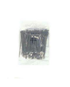 4" Cable Ties, Gray 100/ct