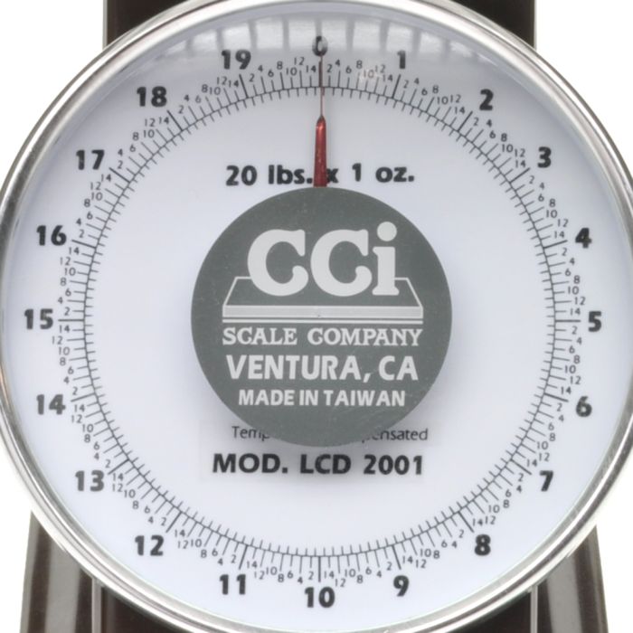 20 pound spring dial rabbit scale