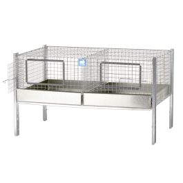 Pro Pig 36 x 24 x 12 Cage, 2 Comps (18x24)