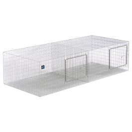 72 x 30 x 18 2x Modular Wire Rabbit Cage