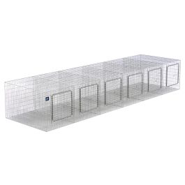 108 x 30 x 18 (6x) Babysaver Modular Rabbit Cage