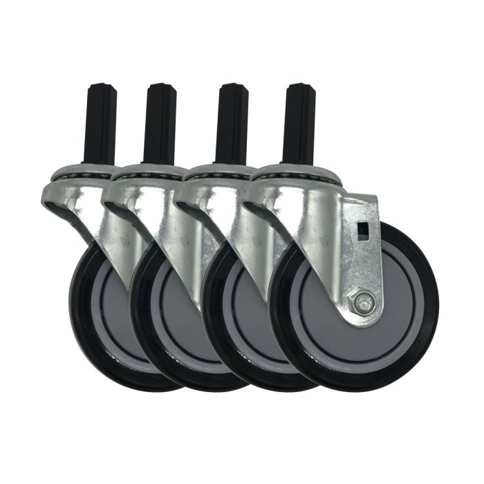 Apartment Cage Caster Kit, 4" (Set of 4)