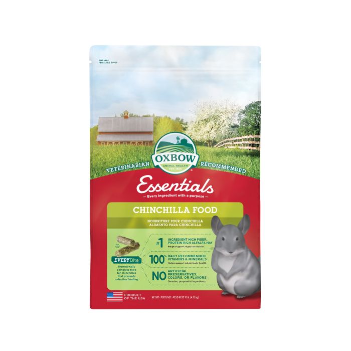 Chinchilla pellet food 2025
