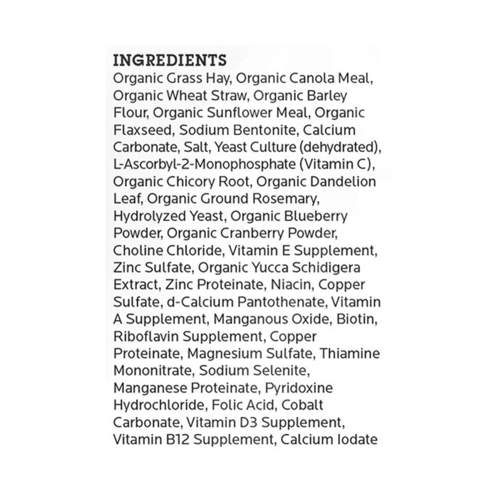 Oxbow organic bounty clearance