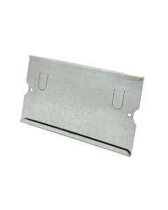 3" x 5" Card Holder, Galvanized Steel