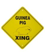 "GUINEA PIG CROSSING" SIGN