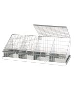 CAVY COLLAPSIBLE JUDGING CAGE, 4 COMPS (8X12)