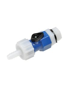 TANK OR PVC CONNECTOR, SHUTOFF, STRAINER