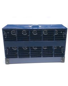 10 Compartment Chinchilla Transport Cage