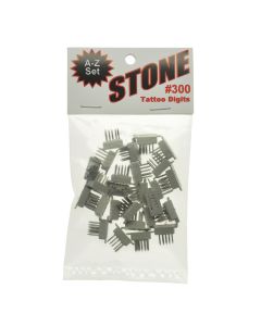 STONE TATTOO ALPHABET A-Z (.300)