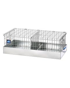 24 x 12 x 8 Cavy Transport Cage, 2 Comps.