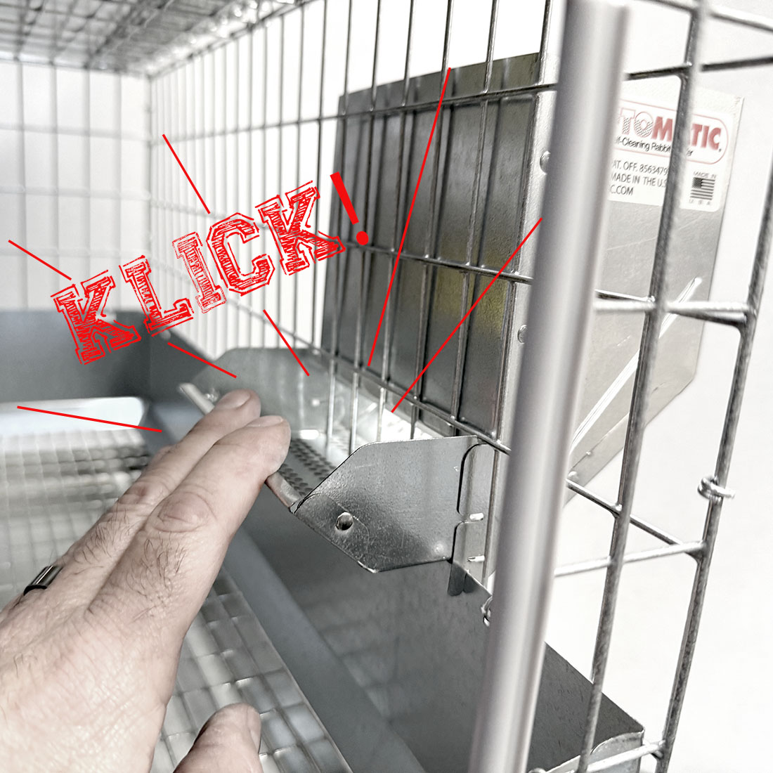 Klick Feeder 2-Part No Cut