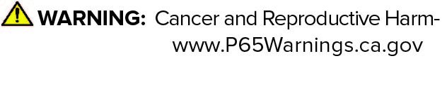 Prop 65 warning